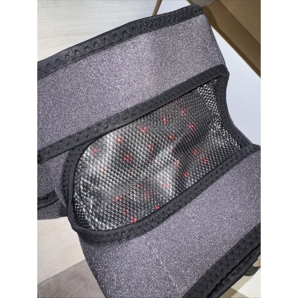 Becanna Knee Massager with Heat & Vibration, Heated Knee Brace for Relaxation,